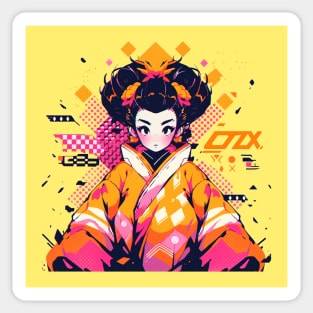 Rave Geisha Sticker